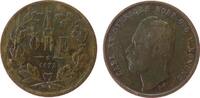Schweden 1 Öre Br Carl XV, L.A. -