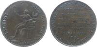 Frankreich Monneron zu 2 Sols Ku Constitution 1791-92, An III, VG.231 -