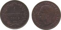 Italien 1 Centesimo Ku Emanuel III, 1905/0, R (Rom), etwas Belag -