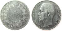 Frankreich 5 Francs Ag Louis Napoleon, A (Paris) -