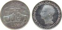 Italien 500 Lire Ag Vergil, Patina -