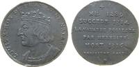 Frankreich Suitenmedaille Zinn Louis X. (1289-1314), Büste nach links / Mehrzeiler, v. Dassier, ca. 32,7 MM, glatter Rand, Nummer: 46, aus der Serie: Fran -