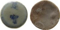 Thailand Spieltoken Porzellan T'ung Pao, ca. 1821-1875, ca. 21 MM -