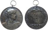 Sport tragbare Medaille Bronze Worms - KR.R. Worms TB D Wiesb. 17.3.35, griechischer Athlet mit Siegerkranz / Mehrzeiler (Gravur), ca. 34,2 MM -