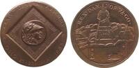 Schweden Medaille Kupfer Oslo - Internationale Numismatische Gesellschaft, International Association of Professional Numismatists, in einem Quadra -