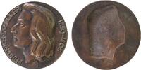Schiller Medaille Bronzeguß Schiller Friedrich (1759-1805), Dichter Philosoph und Historiker, Büste nach links, einseitig, Signatur: JR (J.Remenyi -