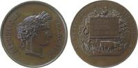 Frankreich Medaille Bronze St. Omer - Landwirtschaftsministerium, Kopf der Marianne nach rechts / Schrift und Landwirtschaftliche Attribute wie Kühe -