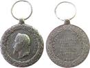 Napoleon tragbare Medaille Bronze versilbert Napoleon III (1852-1870) - für die Teilnehmer am Italienfeldzug, Campagne d'Italie, Büste nach links / Schrift -