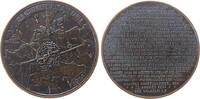 erster Weltkrieg Medaille Bronze Wilhelm II. (1888-1918) - auf die Mobilmachung und den Bahntransport der Truppen, der König rief und alle kamen, Kriegsbe -