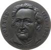 Medaille o.J. Goethe Bronzeguß Goethe (1749-1832), einseitig, ca. 40 MM vz