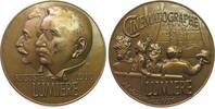 Frankreich Medaille Bronze Lumiere Louis & Auguste - auf den 100 Jahrestag der ersten öffentliche Filmvorführung im Grand Café in Paris, Erfinder de -