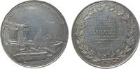 vor 1914 Medaille Silber Wilhelm II. (1821-1847) - auf die Huldigung seiner Geburtststadt Hanau, Hessen - Kassel, antike Baustelle / Mehrzeiler, v -