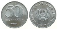 Kapverdische Inseln 50 Centavos Al . -