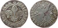Strasbourg 12 Kreuzer (Dreibatzner) Ag Strasbourg Stadt (Alsace / Elsass), ca. 4,1 Gramm, Schrötlingsfehler -