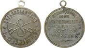 Kaiserslautern tragbare Medaille Bronze versilbert Kaiserslautern - Erinnerung an die Fahnenweihe des Achtervereins, 8. Königlich Bayerisches Infanterie-Regiment -