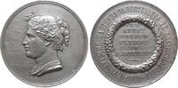 Kaiserslautern Medaille Silber Kaiserslautern - auf die 2. Pfälzische Gartenbauaustellung, Kopf eines Mädchens mit Blumendiadem / Schrift, unsigniert, c -