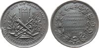 Kaiserslautern Medaille Zinn Kaiserslautern - auf das 3. Pfälzische Sängerfest, Symbole der Musik / Schrift, ca. 39 MM, Randstöße, Druckstelle, gelocht, -