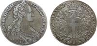 Eritrea 1 Tallero Ag Vittorio Emanuele III. 1900-1945, ca. 28 Gramm, kleiner Randfehler, Patina -