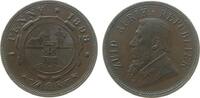 Südafrika 1 Penny Br Zuid Afrikaansche Republik, leichte Prägeschwäche -