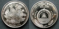 Kapverdische Inseln 50 Escudos Ni-St Blumen, Schön 43 -