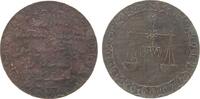 Sansibar 1 Pysa Br Sultan Barghash Ibn Sa'id, AH1299, gereinigt, etwas korrodiert -