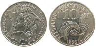 Frankreich Ni Marianne, Schön 251 10 Francs 1986 vz-unc