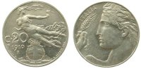 Italien 20 Centesimi Ni Victor Emanuel III -