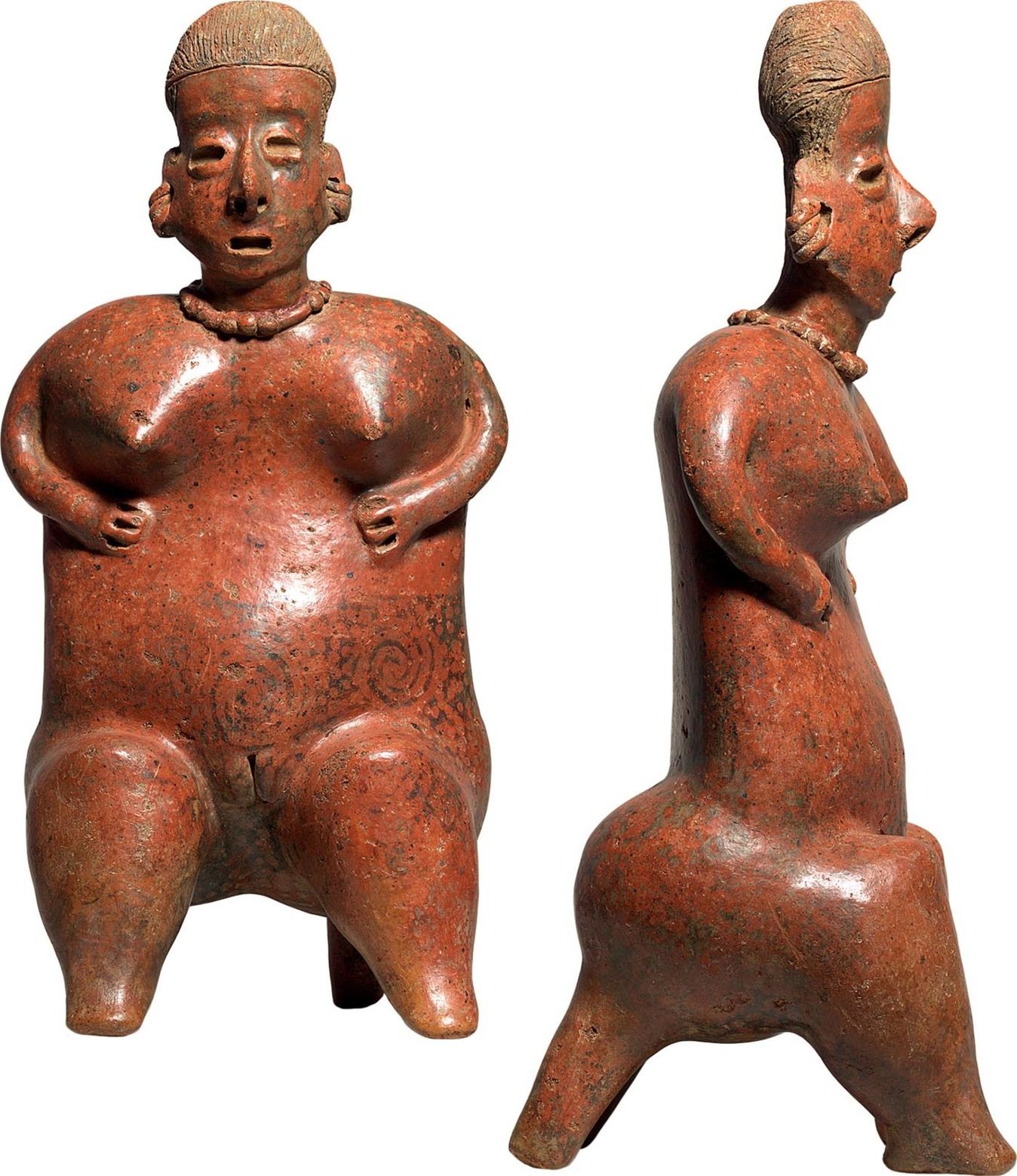 Mexico Ca Bc Bc Pre Columbian Nayarit Terracotta Seated Woman Ma Shops