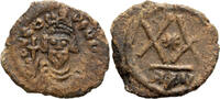 Bizans Half-follis c.  607-609 AD Focas.  Half-follis 956,55 EUR + 19,88 EUR kargo