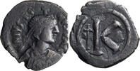 Byzantine Scarce Half-follis Justin I. Scarce Half-follis -