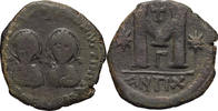 Bizans Follis 4 Nisan-1 Ağustos 527 AD Justin I ve Justinian I. Follis 1304,39 EUR + 19,88 EUR kargo