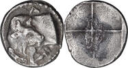 Ancient Greek AR Tetrobol Macedon. Akanthos. AR Tetrobol -