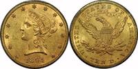 USA  $10 Liberty, 1894-O, $10, MS62+ , PCGS