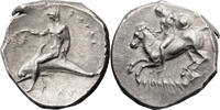 Ancient Greek AR Nomos Calabria, Tarentum. AR Nomos -