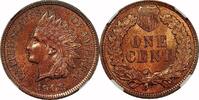 USA 1¢ Indian Cent, 1908, 1¢, MS64 RB, NGC -