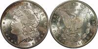 USA $1 Morgan Dollar, 1880-S, $1, MS64 , PCGS/CAC -