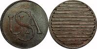 USA exonumia Colonial, 1785 (1862), JAB-2, AJN-2 ELJ-2, exonumia, MS61 BN, NGC -