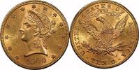 USA $10 $10 Liberty, 1900-S, $10, MS63+ , PCGS/CAC -