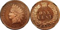 USA 1¢ Indian Cent, 1878, 1¢, PR64 CAM, NGC -