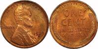 USA 1¢ Lincoln Cent, 1929-D, 1¢, MS64 RB, PCGS -