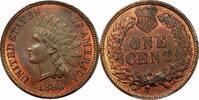 USA 1¢ Indian Cent, 1880, 1¢, MS65 BN, PCGS/CAC -