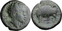 Ancient Greek AE 18 Etruria, Arretium, The Chiana Valley. AE 18 -