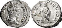 Ancient Roman Denarius Geta as Caesar. Denarius  404.25 US$  +  15.00 US$ shipping