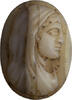 Roman ca. 1st-3rd Century AD Roman Banded Agate Cameo of Woman  840.00 US$  +  15.00 US$ shipping