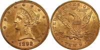 USA 1892 $10 Liberty MS63+