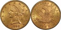 USA 1892-S $10 Liberty MS63