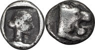 1/8 Obol c.  411-394 MÖ Eski Yunan Karya, Cnidus.  1/8 Obol 165,86 EUR + 21,66 EUR kargo