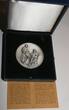 Vereinigten Staaten von Amerika Große Silbermedaille Kolumbusritter 1980 GN662b - K-of-C Knights of Columbus Atlanta Georgia 19. August 80 Vorzüglich - Unzirkuiert in Original Box