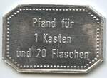 Deutschland Bundesrepublik Bayern Biermarke Wertmarke Bierzeichen nd. G13104 - Coburg Sturm