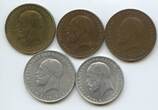 Deutsches Reich Weimar Sachsen Rabattmarken Lot 2, 5, 10, 15, 20 Warenpunkte nd. 1932 GX042 - Dresden Lingnerwerke - Karl A. Lingner Vorkämpfer der Volksgesundheit VF+